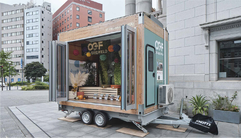 キャラバントレーラーハウス